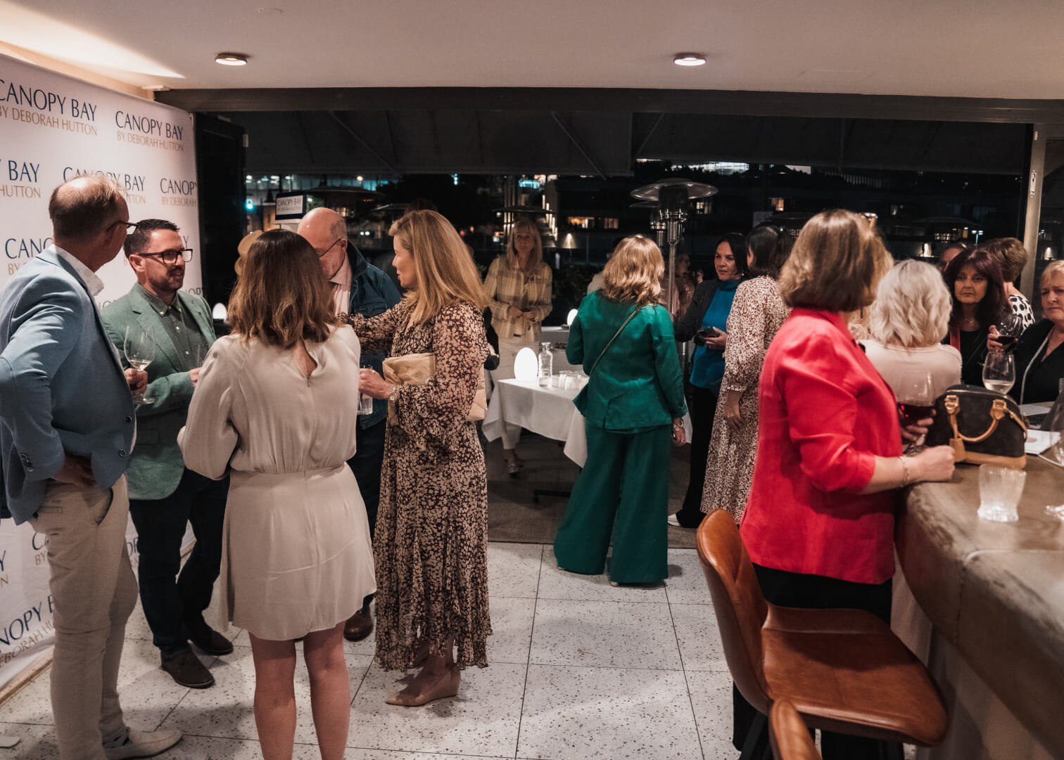 Debora Hutton Event at Il Pontile